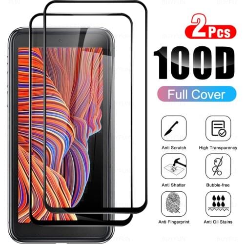 2pcs sansung xcover 5 case tempered glasses screen protectors film for samsung galaxy xcover x cover 5 xcover5 cover5 glas 5.3"