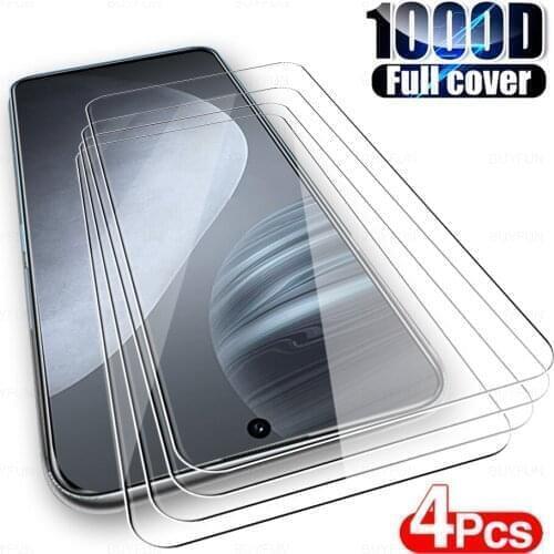 4Pcs 9H HD Full Cover Tempered Glass For Cubot X50 Protective Film ON CubotX50 Anti-scratch Screen Protector Cover
