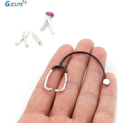 5Pcs/Set Mini Baby Kit Popular Decor Puzzle Science Educational Toys Kids Doctor Nurse Medical Plastic Role Plays Set