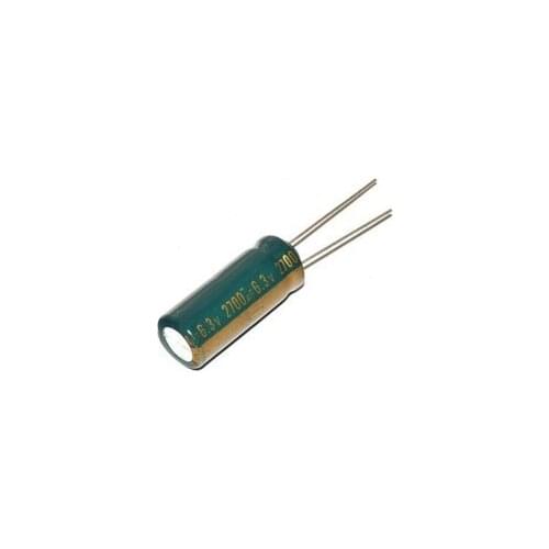 6.3 V2700UF 6.3 V 2700UF 6.3 V 10*20 capacitance best quality New origina