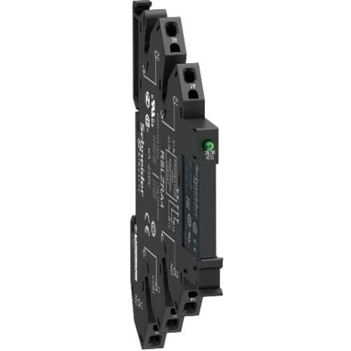 RSL1PRBU Interface plug-in relay, 6 A, 1 CO, with LED, 24 V DC