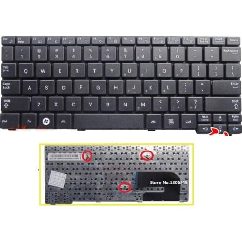 SSEA New US Keyboard English For Samsung N148 N143 N145 N148P N150 NB20 NB30 NB30P N128 N158 NB30 NB20 N102 N102S keyboard