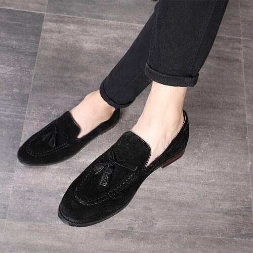 Shoes Men Flats Slip On Male Loafers Driving Moccasins Homme Men Casual Shoes Fashion Dress Wedding Footwear ST356