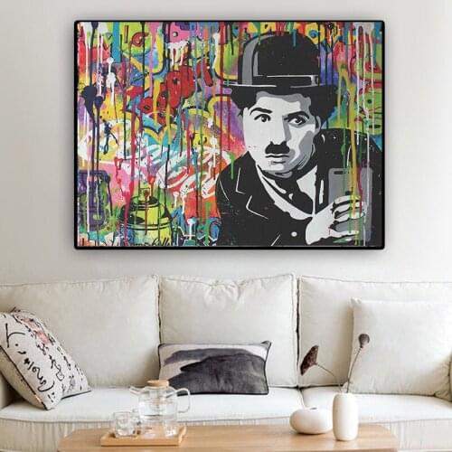Wall Art Graffiti Follow Your Dreams Pictures Home Decor Nordic Street Poster Print Canvas Painting Living Room Modular