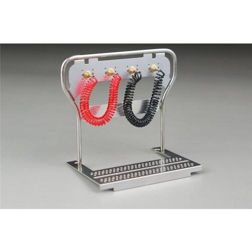 Upgrade Parts for 1/14 Tamiya 3363 RC Car Metal Welding Cab Linking Pressure Tube Wire with Holder for 1/14 Tamiya 3363