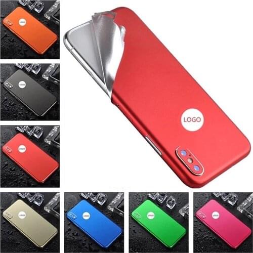 Upgrade Ice Film Full Wrap Skin Back Cover Sticker For iPhone 11 Pro Max 12 Series XS Max X XR 8 Plus 6 6S 7 8 XS Vinyl Stickers
