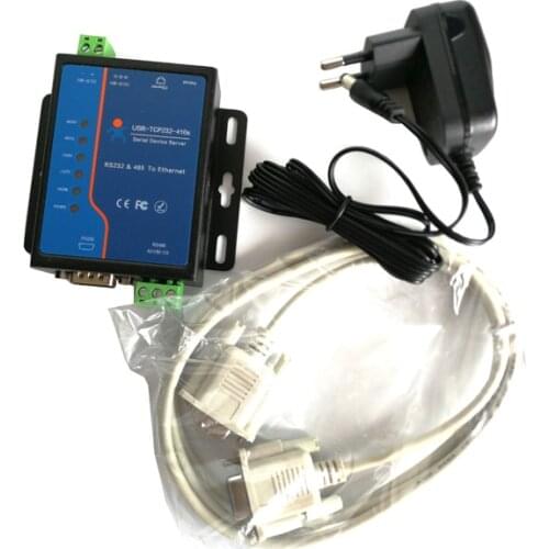 LPSECURITY RS232 RS485 to TCP/IP Ethernet Converter Support Modbus RTU to Modbus TCP