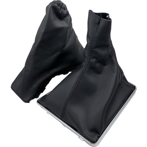 For Opel ASTRA H Gear Lever Boot and Handbrake Grips Car Anti Slip Parking Hand Brake Boot Car Styling Accessories