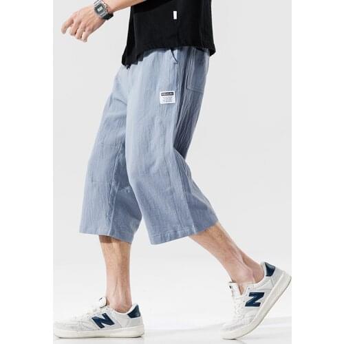 Free belt New Fashion Summer Cargo Shorts Cotton Men Casual Boardshort Loose Baggy Beach Short Pants 3/4 Length Plus Size 5XL