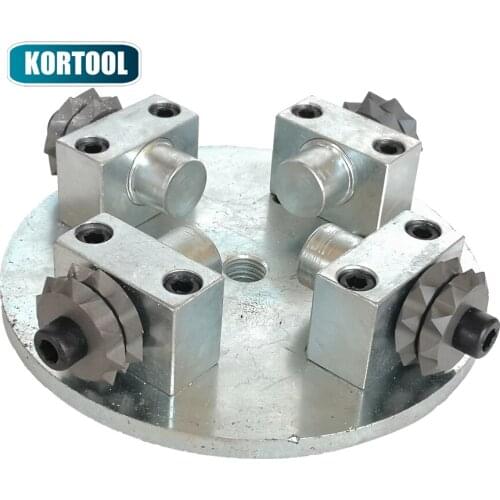 Bush Hammer Plate Star Type Single Row D150 X 4 Head