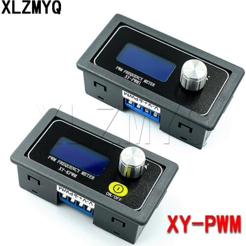 XY-PWM Signal Generator 1 Channel 1Hz-150KHz PWM Signal Generator Pulse Frequency Duty Cycle Adjustable Module LCD Display