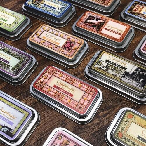 Japan Tsukineko Retro Ink Pad Ink Pad Ink Pad Rubber Stamp Hand Book Scrapbook Finger Painting Wedding Decoration