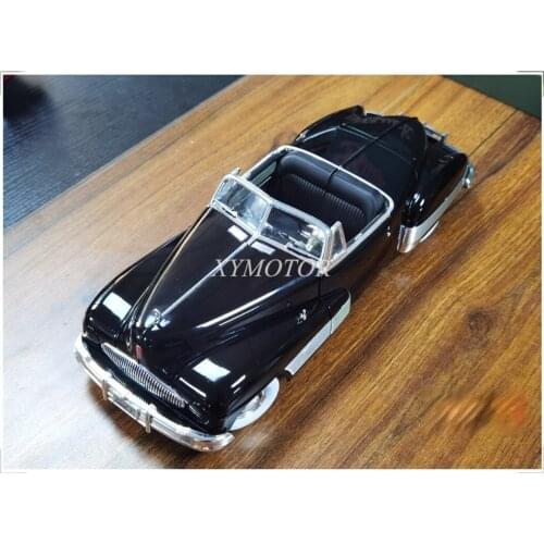 1:18 For BUICK Y-JOB 1938 Open-topped Metal Diecast Model Car Kids Boys Girls Toys Gifts Black For Collection Display Ornaments