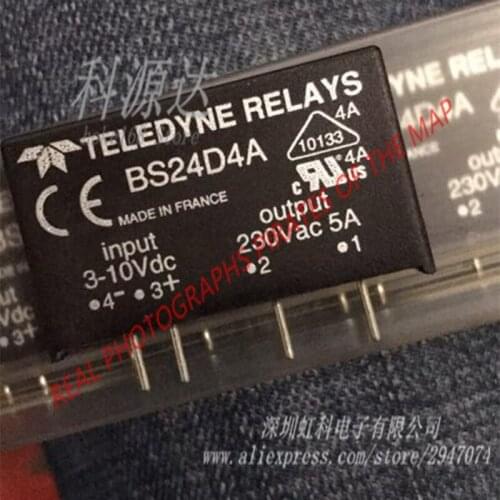 1pcs BS24D4A SIP4 4A to 600 Vac SIP Package DC Control In Stock