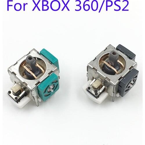 10Pcs 3D Analog Joystick Stick Sensor Repair Parts For Microsoft For Xbox 360 For PS2 Controller Joystick Replacement
