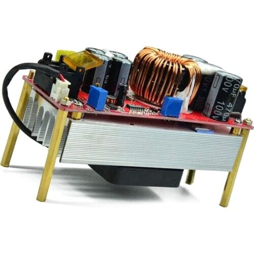 1800W 40A DC-DC DC Constant Voltage Constant Current Boost Converter Boosts 10-60V By Fan for 12-90V Boost Power Module