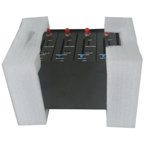 USB interface 4 port wavecom GSM GPRS Modem pool module q2406 Bulk sms caster software Recharge system USSD