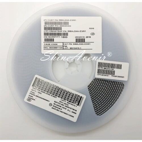 50pcs/lot Diode SMAJ22A SMAJ24A SMAJ26A SMAJ28A SMAJ30A SMAJ33A SMAJ36A SMAJ40A SMA DO-214AC TVS Original in stock