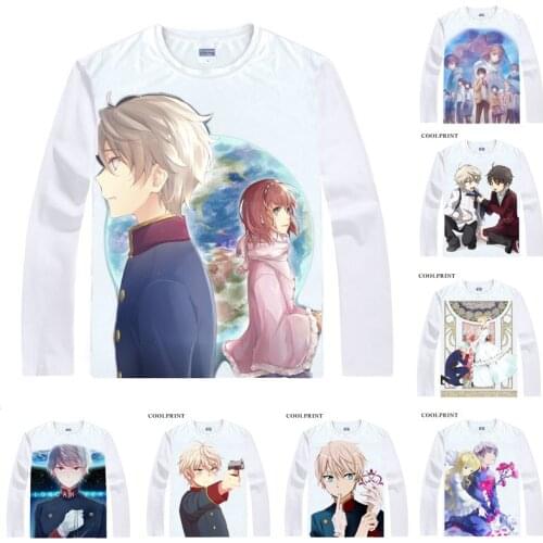 Aldnoah Zero Slaine Troyard Miyuli Asseylum Vers Allusia Anime Cosplay Custom Shirts Tank Long Sleeves Fitted Printed Fashion