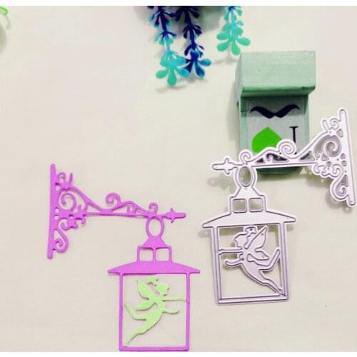 Angel Girl, vintage Lantern Metal Cutting Dies for DIY Scrapbooking Album Paper Cards Decorative Crafts Embossing Die Cuts