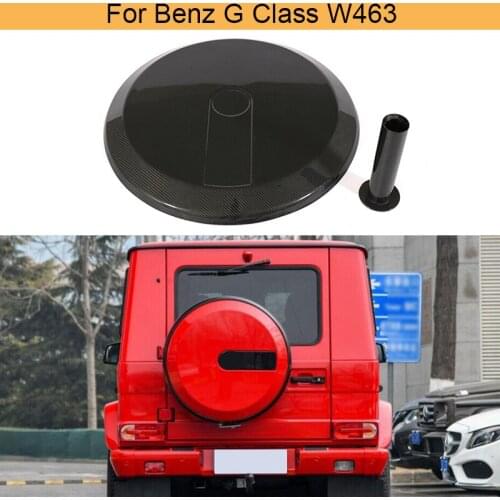 Car Spare Tire Cover for Mercedes Benz G Class G500 W463 G55 G65 G63 BODY KIT 2008-2014 Carbon Fiber Rear Tire Cover