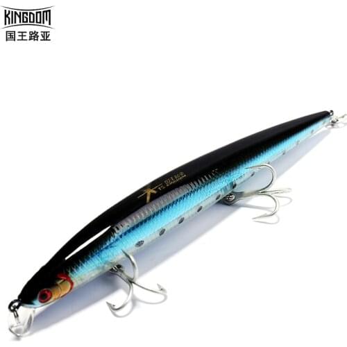 Kingdom 120m 14.5G /143mm21g minnow fishing lure wobbler hard bait fishing tackle Saltwater Hard Bait