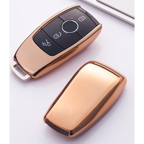 Tpu Car Key Case Cover For Mercedes Benz CLA AMG GLC W213 W211 W205 W177 GLA W204 GLA W203 W176 W210 2020 Key Holder Accessories