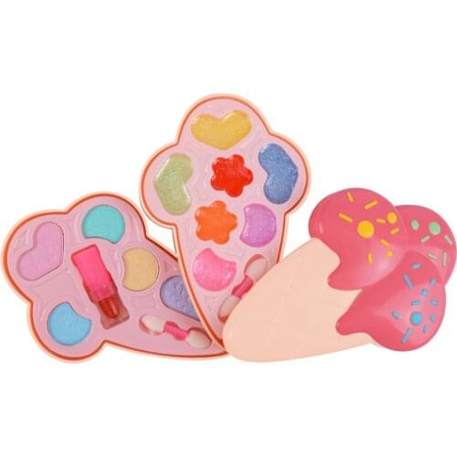 Children Makeup Toy Kit Pretend Play for Party Games Birthday Princess Dress up Little Girl Gift Age 3