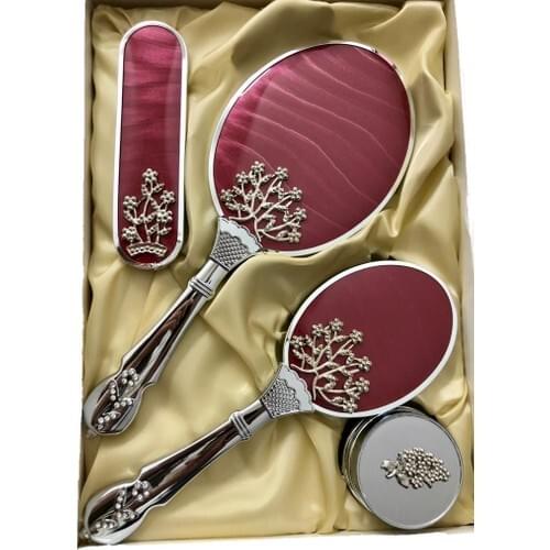 Lovela 401/B Life Tree Mirror Comb Set