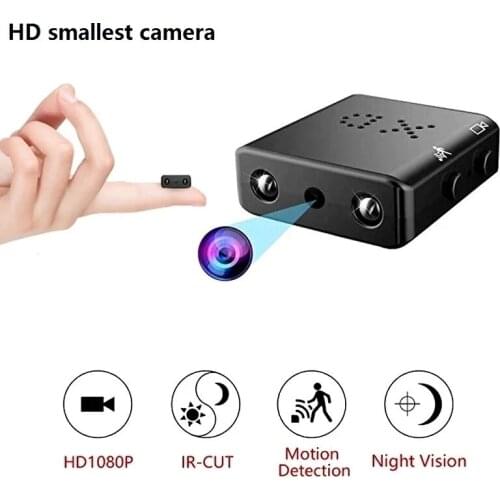 Mini DV Camera 1080P Home Security Camcorder Night Vision Micro cam Motion Detection Video Voice Recorder with battery