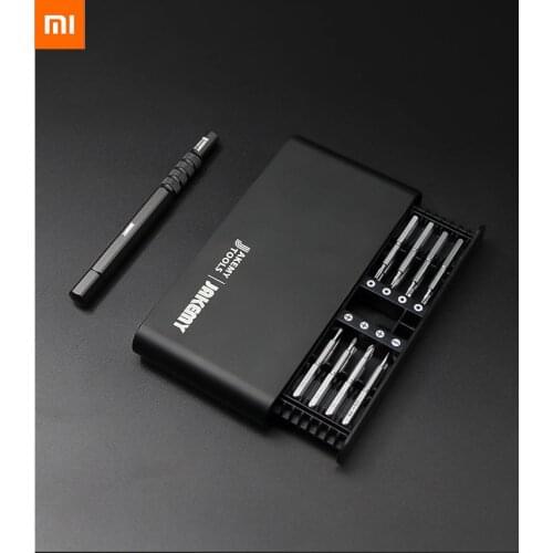 Xiaomi 17 In 1 Household Screwdriver Set 16 Extended Screwdrivers Matte All Metal Surface Magnetic Absorption