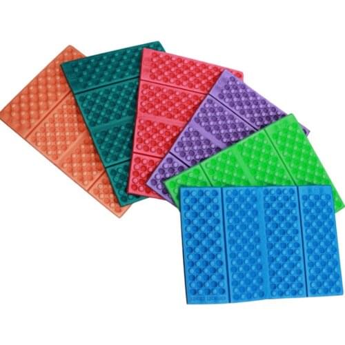 Outdoor Folding Camping Moistureproof Cushion Mattress Pad Soft Waterproof Dual Camping Hiking Picnic Portable Cushion Seat Pad