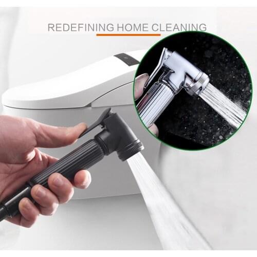 304 Stainless Steel Spray Gun Handheld Toliet Bidet Spray For Bathroom Self Cleaning