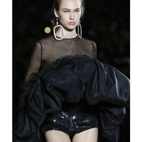 New Design Crystal Square Geometric stud earrings for women Fashion brand jewelry Bridal brincos Night party accessories