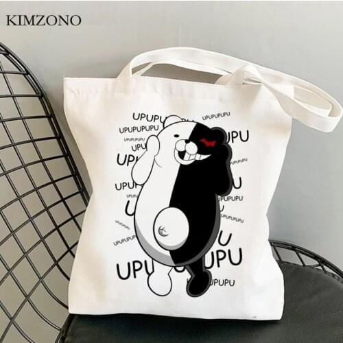 Danganronpa shopping bag eco cotton bolso bolsas de tela bag bolsas ecologicas fabric cabas