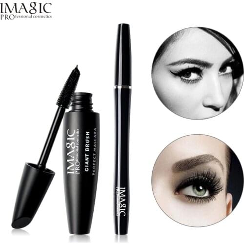 IMAGIC Mascara Makeup Kit Professional Cosmetics Waterproof Type Makeup Eye Liner Nature Mascara For Beauty makeup