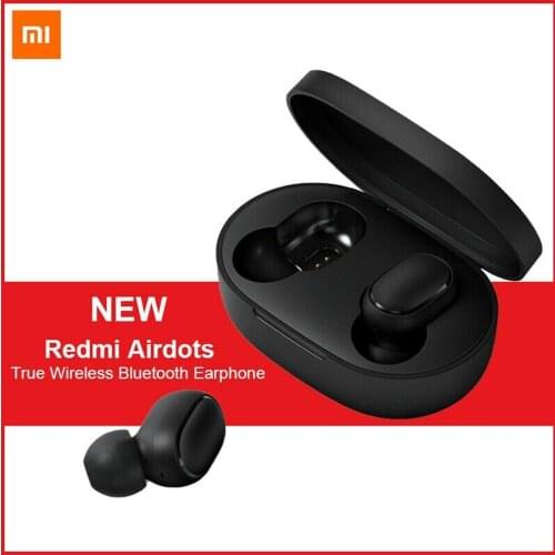 Xiaomi Redmi Airdots TWS Bluetooth Earphone Stereo bass Bluetooth 5.0 Mini Headset With Mic Handsfree Earbuds AI Control IPX4