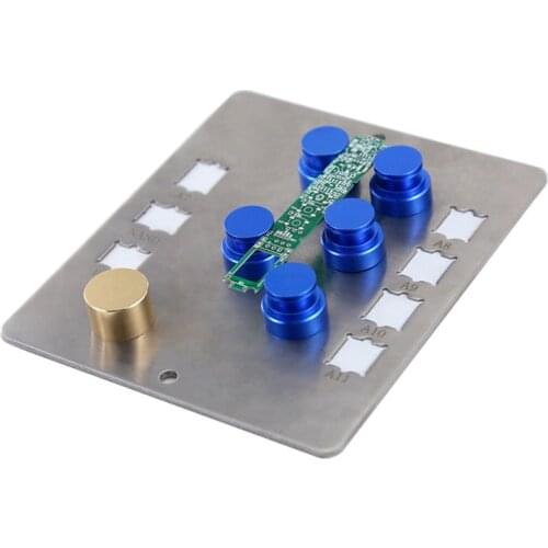 Universal Magnetic PCB Holder Circuit Board Motherboard Fixture Clamp for iPhone A6 A7 A8 A9 A10 A11 NAND PICE Phone Repair Tool