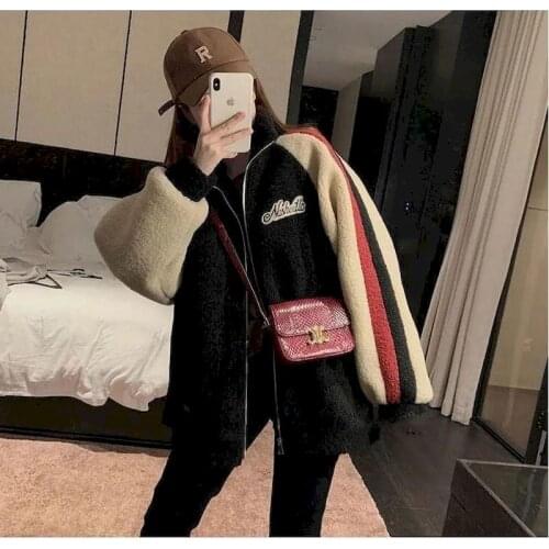 2021 Autumn Jacket Winter Clothes For Women Female Students Warm Casual Baseball Uniforms Coats Korean Harajuku Clothing Tops