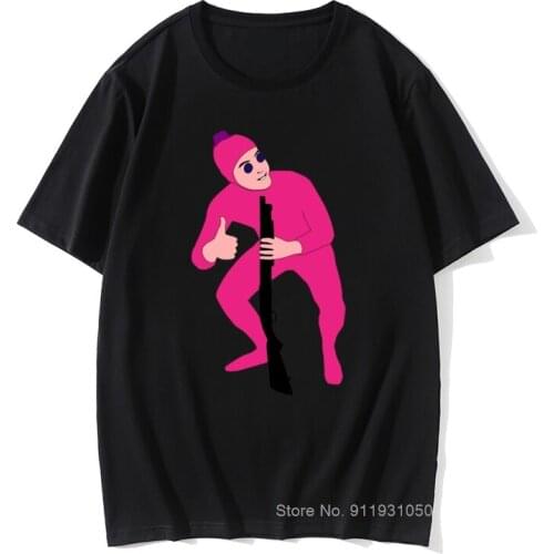 Mens T Shirts Filthy Frank T Shirt Pink Guy Funny 100% Cotton Tees Short Sleeve Joji Meme Japanese Youtube Tops Unique