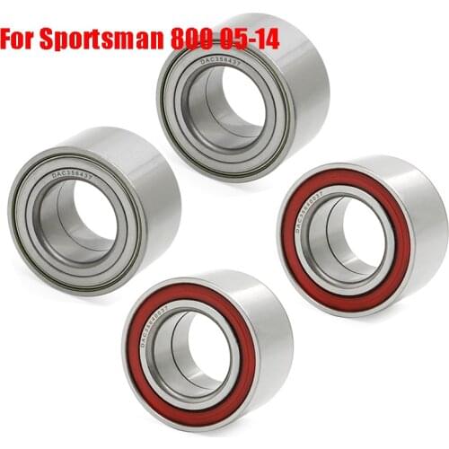 Set 4 Front and Rear Wheel Bearing For Polaris Sportsman 800 2004 - 2015 3514634 3514635