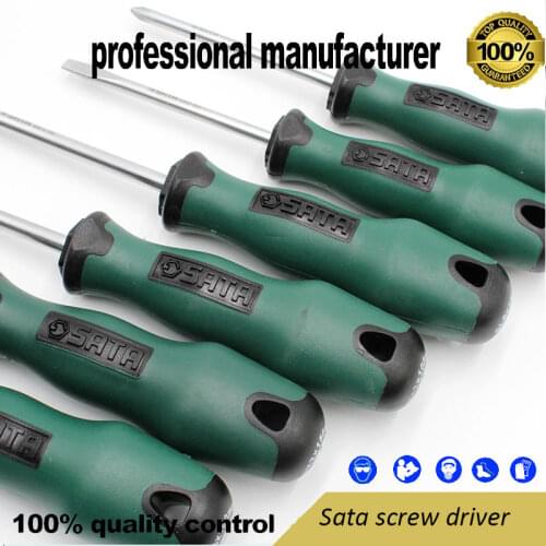 Sata 09309 high quality screwdriver kit 6pcs screw driver tools Install combined household screwdriver