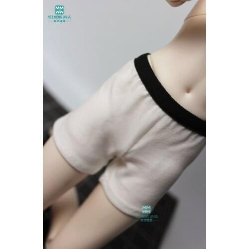 BJD doll clothes fits 1/4 1/3 1/6 BJD Doll SD17 dolls Accessories Uncle fashion white Boxer briefs
