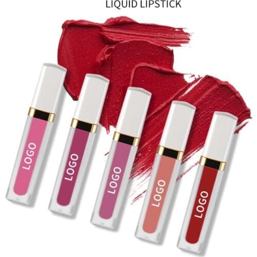 Wholesale Makeup 27 colors Matte Liquid Lipstick Velvet Nude Long lasting Waterproof Tint Lipsticks Custom Private Label Vendor
