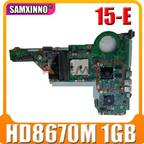 Original For HP 15-E 17-E Laptop Motherboard 720692-001 720692-501 HD 8670M 1GB DA0R75MB6C0 DDR3 MainBoard 100% Tested Fast Ship