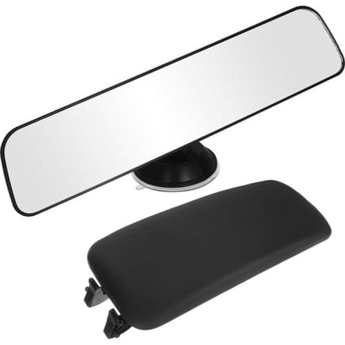 1 Pcs Panoramic Rear View Mirror & 1 Pcs Center Console Armrest Upper Arm Lid