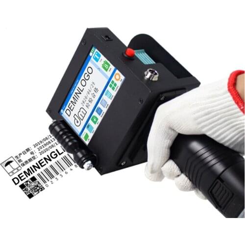 3D mini logo mobile label portable cartridge Printer machine screen handheld offset fabric t-shirt inkjet printers