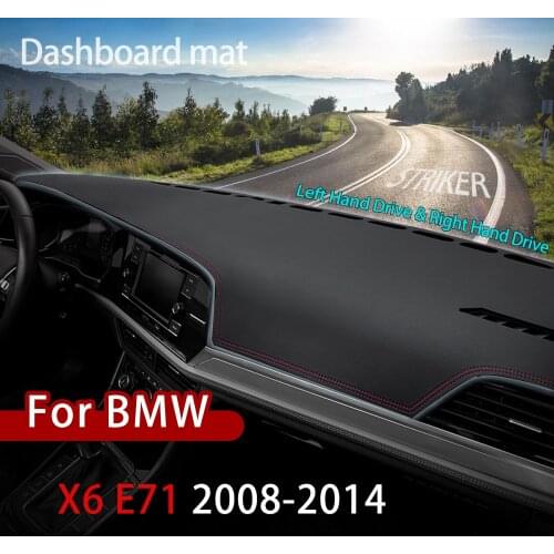 For BMW X6 E71 2008-2014 Anti-Slip Mat Dashboard Cover Pad Sunshade Dashmat Protect Carpet Accessories