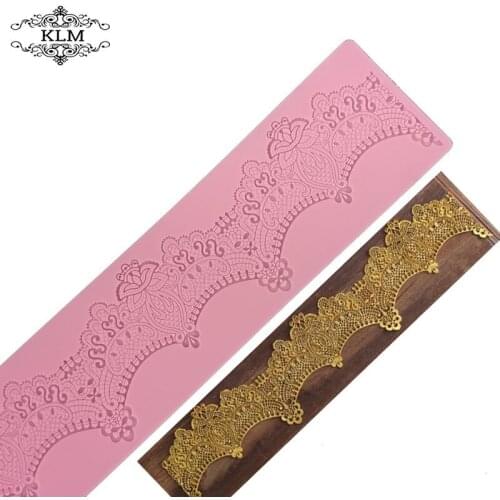 KLM Crown Silicone Lace Mold Sugar Lace Mat