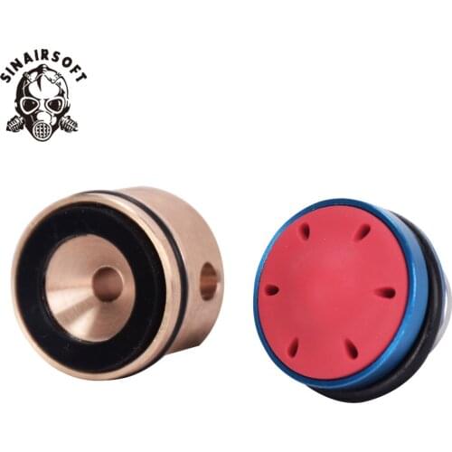 SINAIRSOFT Silent Bearing Piston Head & Cylinder Head Mushroom Type For Airsoft AEG Ver.2/3 M4 M16 AK MP5 G3 M249 Gearboxes